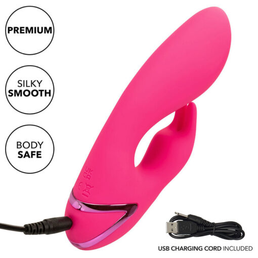 CALEXOTICS – SO. CAL SUSHINE VIBRATOR RABBIT FUCSIA BY CALIFORNIA DREAMING - intimamenities.com