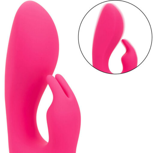 CALEXOTICS – SO. CAL SUSHINE VIBRATOR RABBIT FUCSIA BY CALIFORNIA DREAMING - intimamenities.com