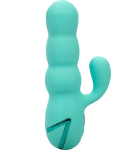CALEXOTICS – DEL MAR DIVA VIBRADOR RABBIT VERDE AGUA BY CALIFORNIA DREAMING - intimamenities.com