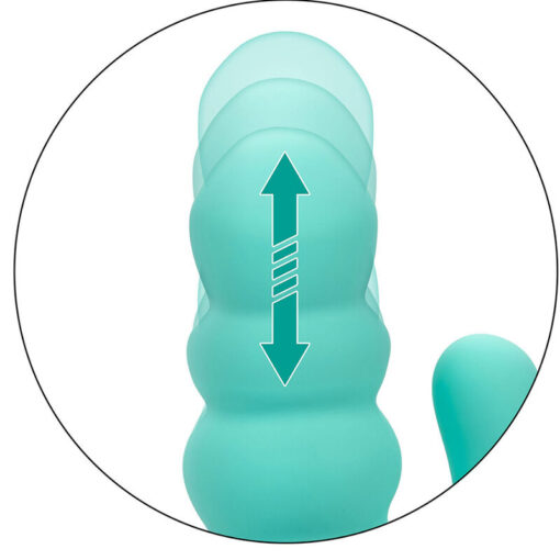 CALEXOTICS – DEL MAR DIVA VIBRADOR RABBIT VERDE AGUA BY CALIFORNIA DREAMING - intimamenities.com