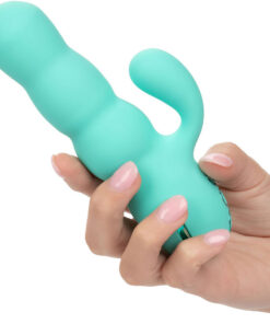 CALEXOTICS – DEL MAR DIVA VIBRADOR RABBIT VERDE AGUA BY CALIFORNIA DREAMING - intimamenities.com