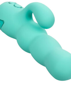 CALEXOTICS – DEL MAR DIVA VIBRADOR RABBIT VERDE AGUA BY CALIFORNIA DREAMING - intimamenities.com