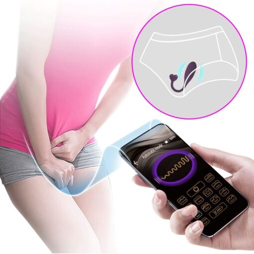 PRETTY LOVE – FISHERMAN HUEVO VIBRADOR LILA CONTROLADO POR APP - intimamenities.com