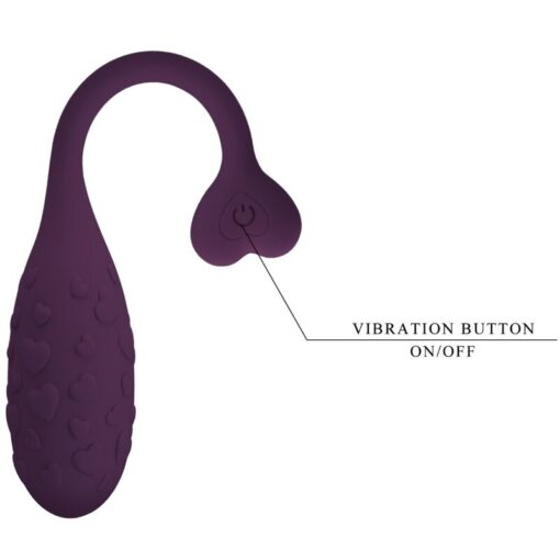 PRETTY LOVE – FISHERMAN HUEVO VIBRADOR LILA CONTROLADO POR APP - intimamenities.com