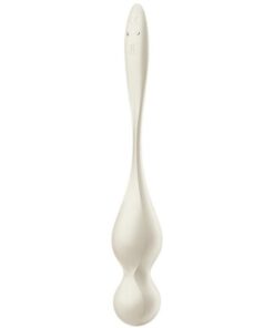 SATISFYER – LOVE BIRDS BOLAS KEGEL VIBRADORAS BLANCO - intimamenities.com