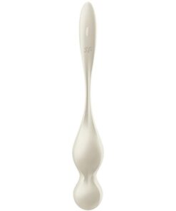 SATISFYER – LOVE BIRDS BOLAS KEGEL VIBRADORAS BLANCO - intimamenities.com