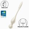 SATISFYER – LOVE BIRDS BOLAS KEGEL VIBRADORAS BLANCO - intimamenities.com