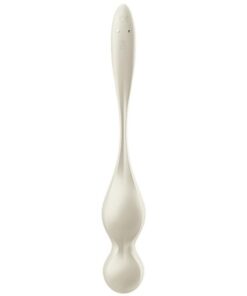 SATISFYER – LOVE BIRDS BOLAS KEGEL VIBRADORAS BLANCO - intimamenities.com