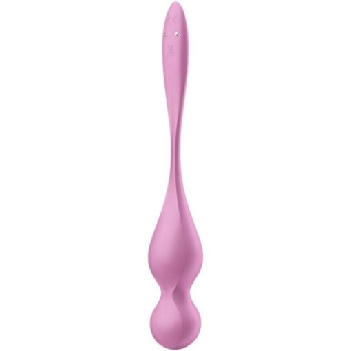SATISFYER – LOVE BIRDS BOLAS KEGEL VIBRADORAS ROSA - intimamenities.com