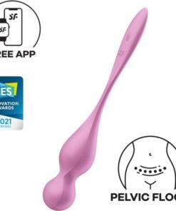 SATISFYER – LOVE BIRDS BOLAS KEGEL VIBRADORAS ROSA - intimamenities.com