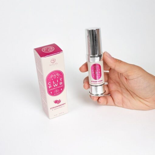 SECRET PLAY – CLIT PWR BLSAMO DE CLITORIS DE FRESA - intimamenities.com