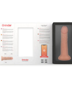 ONINDER – LARGE BOGOTÁ DILDO VIBRADOR 9 VELOCIDADES NATURAL 22 CM -O- 4.5 CM – APP GRATUITA - intimamenities.com