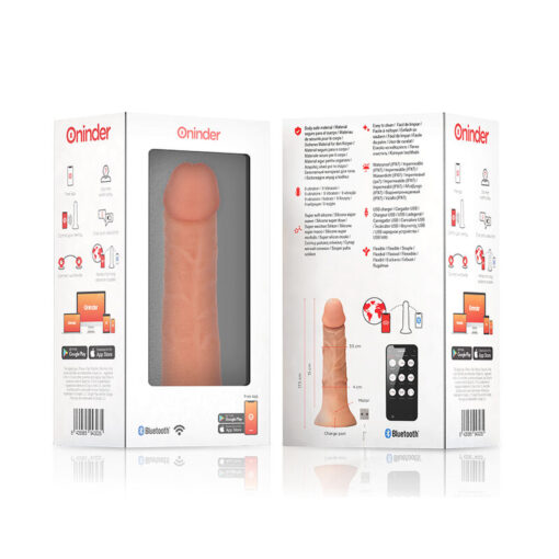 ONINDER – SMALL BOGOTÁ CYBER REALISMO VIBRACIÓN 17.5 CM -O- 4 CM – APP GRATUITA - intimamenities.com