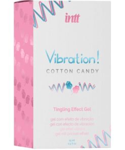 INTT – POTENTE ESTIMULANTE ÍNTIMO GEL VIBRADOR LIQUIDO ALGODÓN DE AZÚCAR 15 ML - intimamenities.com