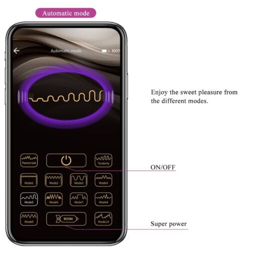 PRETTY LOVE – LIAM VIBRADOR RABBIT & PUNTO G CONTROLADO POR APP LILA - intimamenities.com