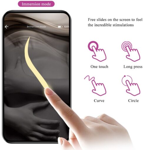 PRETTY LOVE – LIAM VIBRADOR RABBIT & PUNTO G CONTROLADO POR APP LILA - intimamenities.com