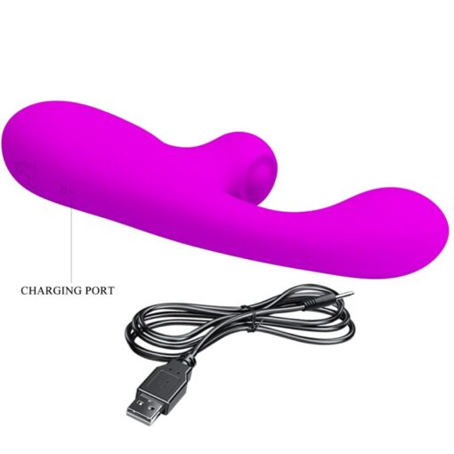 PRETTY LOVE – SKYLAR VIBRADOR ESTIMULADOR PÚRPURA - intimamenities.com