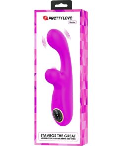 PRETTY LOVE – SKYLAR VIBRADOR ESTIMULADOR PÚRPURA - intimamenities.com