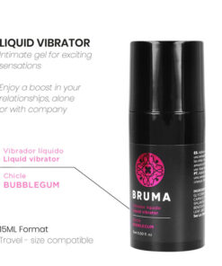 BRUMA – VIBRADOR LÍQUIDO CHICLE - intimamenities.com
