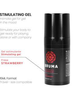 BRUMA – ORGASM GEL SABOR FRESA - intimamenities.com
