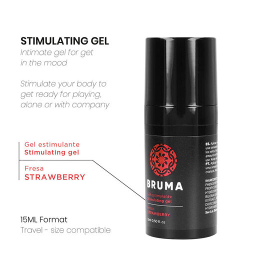 BRUMA – ORGASM GEL SABOR FRESA - intimamenities.com
