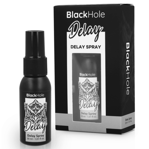 BLACK HOLE – SPRAY RETARDANTE STUDY FORTE 30 ML - intimamenities.com