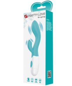 PRETTY LOVE – BRIGHTY VIBRADOR PUNTO G VERDE AGUA - intimamenities.com