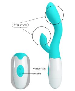 PRETTY LOVE – BRIGHTY VIBRADOR PUNTO G VERDE AGUA - intimamenities.com