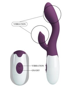 PRETTY LOVE – BRIGHTY VIBRADOR PUNTO G MORADO - intimamenities.com