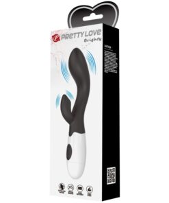 PRETTY LOVE – BRIGHTY VIBRADOR PUNTO G NEGRO - intimamenities.com