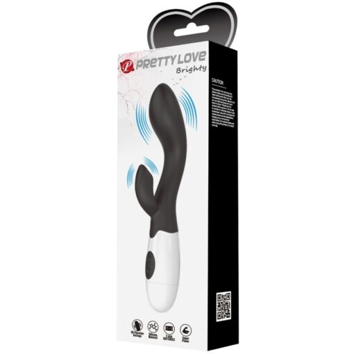 PRETTY LOVE – BRIGHTY VIBRADOR PUNTO G NEGRO - intimamenities.com