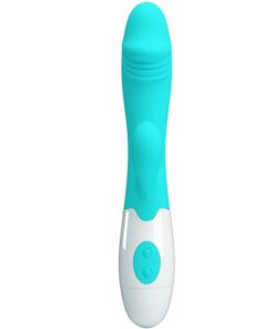 PRETTY LOVE – SNAPPY VIBRADOR PUNTO G VERDE AGUA - intimamenities.com