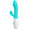 PRETTY LOVE – SNAPPY VIBRADOR PUNTO G VERDE AGUA - intimamenities.com