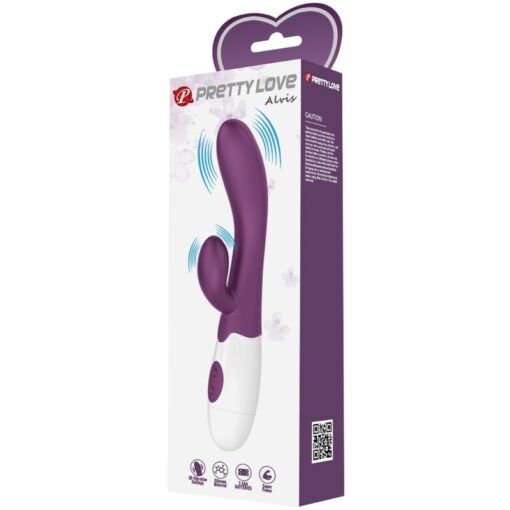 PRETTY LOVE – ALVIS VIBRADOR RABBIT & PUNTO G MORADO - intimamenities.com