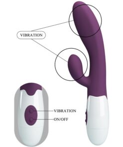 PRETTY LOVE – ALVIS VIBRADOR RABBIT & PUNTO G MORADO - intimamenities.com