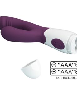 PRETTY LOVE – ANDRE VIBRADOR RABBIT & ESTIMULADOR PUNTO G MORADO - intimamenities.com