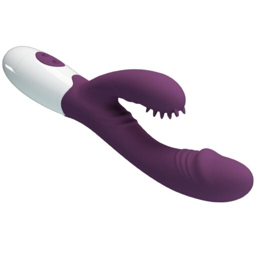 PRETTY LOVE – ANDRE VIBRADOR RABBIT & ESTIMULADOR PUNTO G MORADO - intimamenities.com