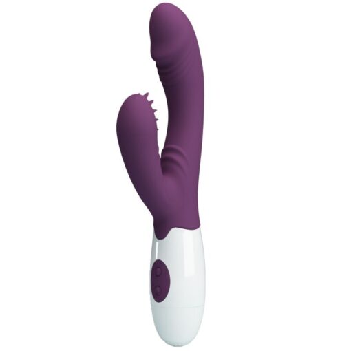 PRETTY LOVE – ANDRE VIBRADOR RABBIT & ESTIMULADOR PUNTO G MORADO - intimamenities.com