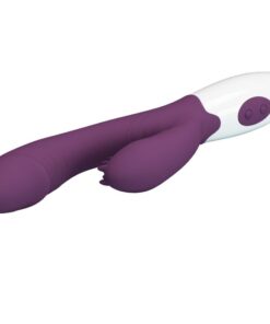 PRETTY LOVE – ANDRE VIBRADOR RABBIT & ESTIMULADOR PUNTO G MORADO - intimamenities.com