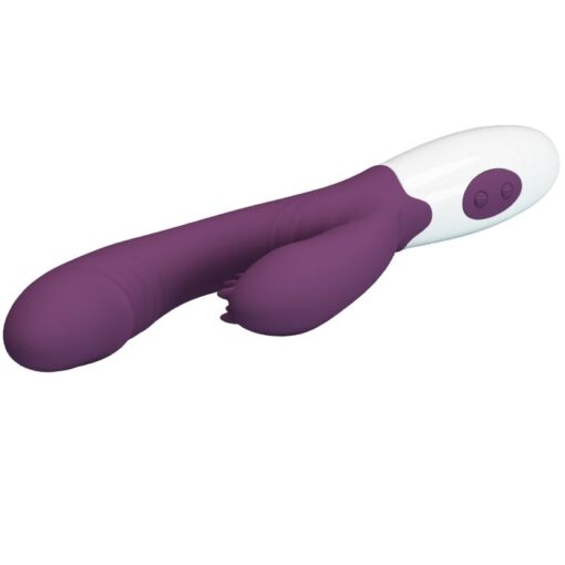 PRETTY LOVE – ANDRE VIBRADOR RABBIT & ESTIMULADOR PUNTO G MORADO - intimamenities.com