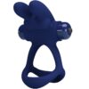 PRETTY LOVE – FRANCISCO DOBLE ANILLO VIBRADOR RABBIT AZUL - intimamenities.com
