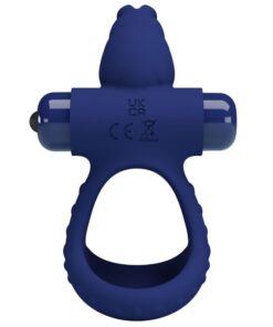 PRETTY LOVE – LUCHITO DOBLE ANILLO VIBRADOR RABBIT AZUL - intimamenities.com