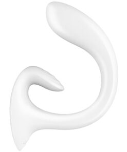 SATISFYER – G FOR GODDESS 1 VIBRADOR RABBIT BLANCO - intimamenities.com