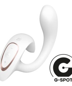 SATISFYER – G FOR GODDESS 1 VIBRADOR RABBIT BLANCO - intimamenities.com
