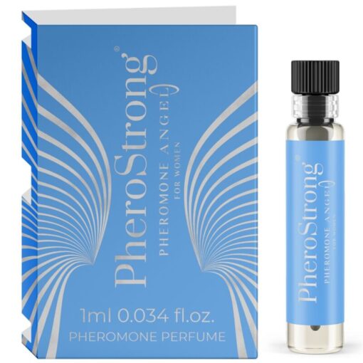 PHEROSTRONG – PERFUME CON FEROMONAS ANGEL PARA MUJER 1 ML - intimamenities.com