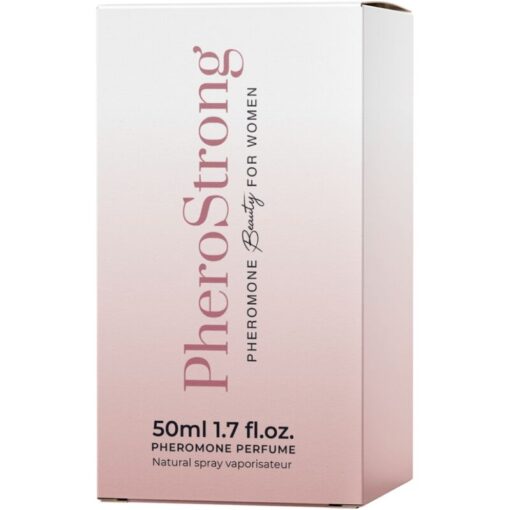 PHEROSTRONG – PERFUME CON FEROMONAS BEAUTY PARA MUJER 50 ML - intimamenities.com
