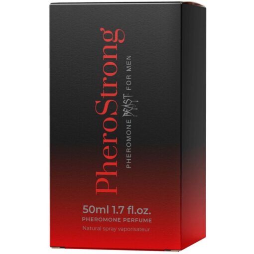 PHEROSTRONG – PERFUME CON FEROMONAS BEAST PARA HOMBRE 50 ML - intimamenities.com