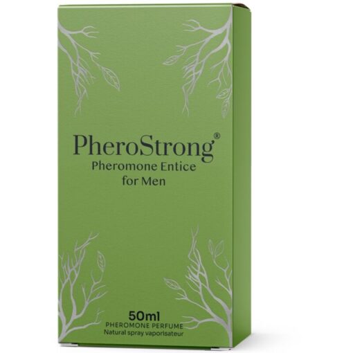 PHEROSTRONG – PERFUME CON FEROMONAS ENTICE PARA HOMBRE 50 ML - intimamenities.com
