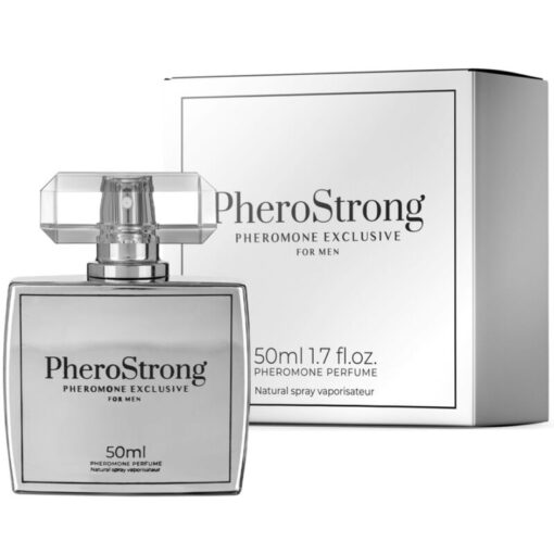 PHEROSTRONG – PERFUME CON FEROMONAS EXCLUSIVE PARA HOMBRE 50 ML - intimamenities.com