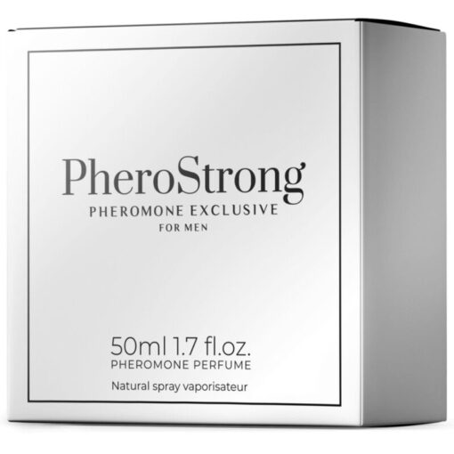 PHEROSTRONG – PERFUME CON FEROMONAS EXCLUSIVE PARA HOMBRE 50 ML - intimamenities.com